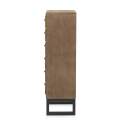 Sinfonier 6 Cajones Madera Patas Acero Serie Natens