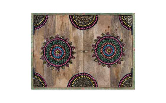 Sinfonier 7 Cajones Oriental Madera Mango Pintada Aeriats