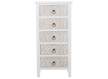 Sinfonier Blanco 5 Cajones Decorados Serie Arosen