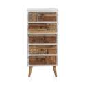 Sinfonier Blanco Decape 5 Cajones Madera Reciclada Albost