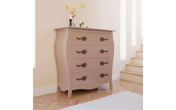 Sinfonier Clasico 4 Cajones con tiradores Metalicos Seria Anak