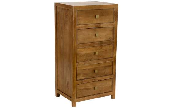 Sinfonier Colonial 5 Cajones Madera Maciza Serie Albre