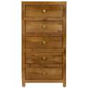 Sinfonier Colonial 5 Cajones Madera Maciza Serie Albre