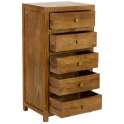 Sinfonier Colonial 5 Cajones Madera Maciza Serie Albre