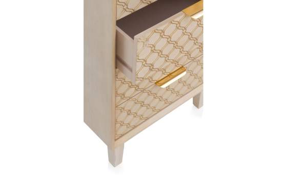 Sinfonier Diseño Actual 5 Cajones Roble Marfil Serie Adresas