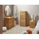 Sinfonier Dormitorio 6 Cajones Madera Fresno Natural Nereide