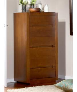Sinfonier Dormitorio Madera Castaño Colonial Actual Serie Artari