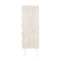 Sinfonier Moderno 5 Cajones Color Blanco Decape Abrezo