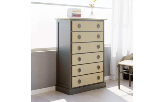 Sinfonier Moderno 6 Cajones Juvenil Colores Astrid