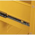 Sinfonier Moderno Metalico 4 Cajones Amarillo Serie Baquijar
