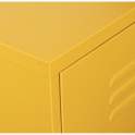 Sinfonier Moderno Metalico 4 Cajones Amarillo Serie Baquijar