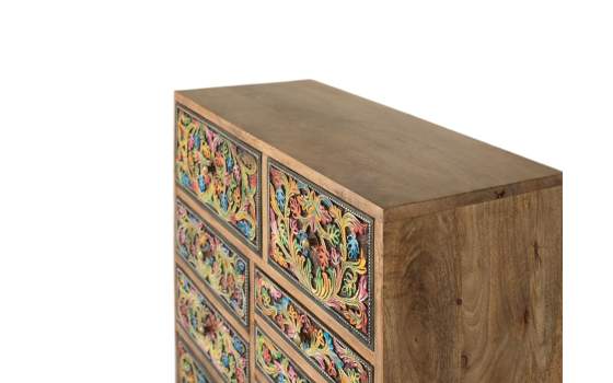 Sinfonier Oriental 10 Cajones Pintados en Colores Albizo