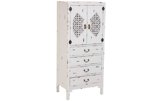 Sinfonier Oriental Blanco 4 Cajones 2 Puertas Serie Makalu