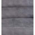 Sofa 2 Plazas Actual Tapizado Gris Reclinable Basil Melvin