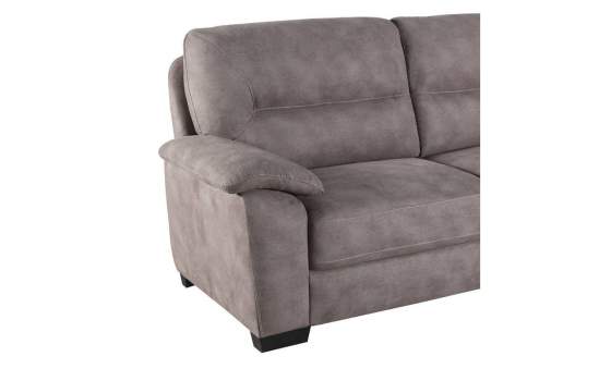 Sofa 2 Plazas Actual Tapizado Marron Serie Albert Melvin