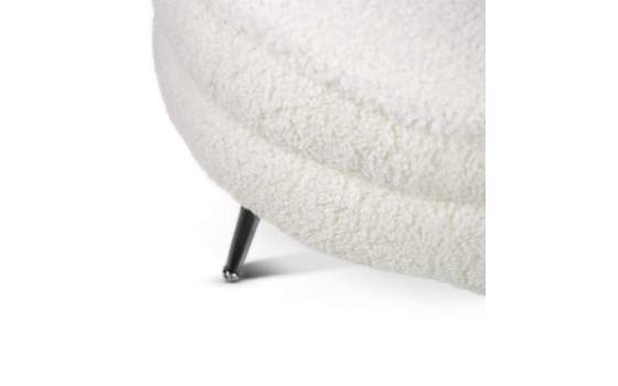 Sofa 2 Plazas Moderno Tapizado Lana  Mia Serie Adisk