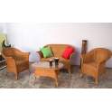 Sofa 2 Plazas Rattan Medula Albange
