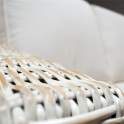 Sofa 3 Plazas Rattan Blanco Decape Ursula
