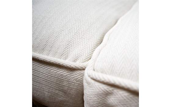 Sofa 3 Plazas Rattan Blanco Decape Ursula