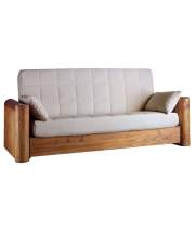 Sofa Cama Rustico Con Cojines Navi