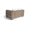 Sofa de 2 Plazas Rustico Rattan Natural Con Cojines Aralda