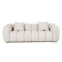 Sofa de 3 Plazas Diseño Moderno Beige - Serie Vinson