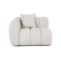 Sofa de 3 Plazas Diseño Moderno Beige - Serie Vinson