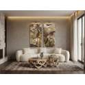 Sofa de 3 Plazas Diseño Moderno Beige - Serie Vinson
