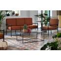 Sofa Forja 2 Plazas Con Cojin Nilo