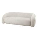 Sofa Khalid Tapizado Chenilla Beige Serie Aitlas