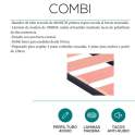 Somier Laminas de Madera Combi