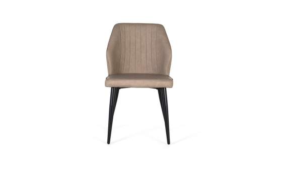 Ste 2 Sillas Elegantes Cuero Sintetico Gris y Acero Serie Alkiza Ste 2 Sillas Elegantes Cuero Sintetico Gris y Acero Serie Alkiza
