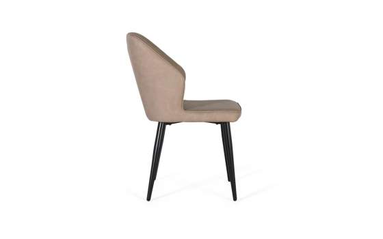 Ste 2 Sillas Elegantes Cuero Sintetico Gris y Acero Serie Alkiza Ste 2 Sillas Elegantes Cuero Sintetico Gris y Acero Serie Alkiza