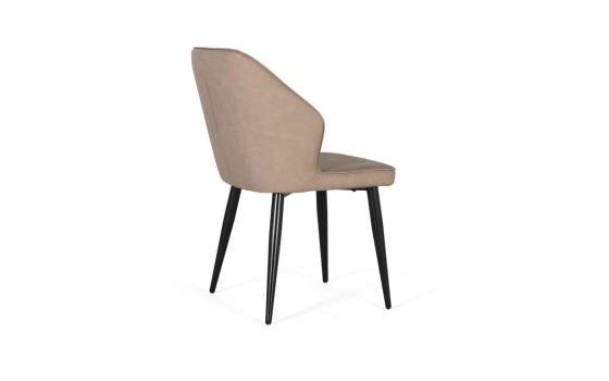 Ste 2 Sillas Elegantes Cuero Sintetico Gris y Acero Serie Alkiza Ste 2 Sillas Elegantes Cuero Sintetico Gris y Acero Serie Alkiza