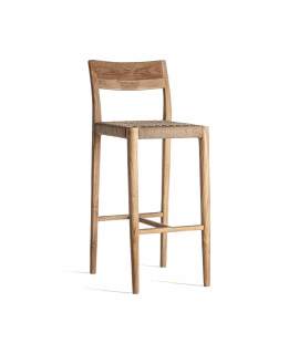 Taburete Bar Caen Estilo Contemporaneo Serie Backlyn