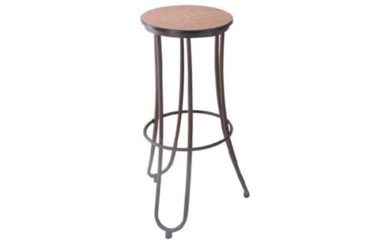 Taburete Redondo estilo Artanst Serie Alfamar