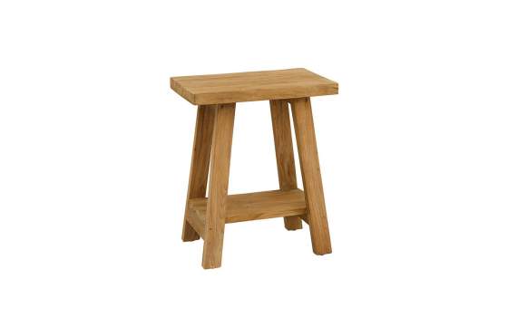 Taburete Teca Reciclada Natural Serie Alogny Taburete Teca Reciclada Natural Serie Alogny