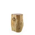 Tronco Mesa Madera de Teca Natural Serie Arestar