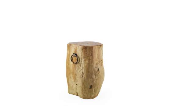 Tronco Mesa Madera de Teca Natural Serie Arestar