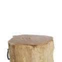 Tronco Mesa Madera de Teca Natural Serie Arestar
