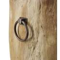 Tronco Mesa Madera de Teca Natural Serie Arestar