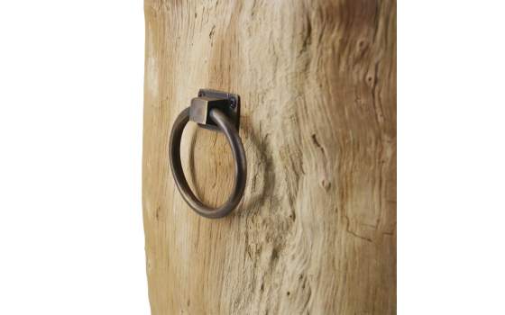 Tronco Mesa Madera de Teca Natural Serie Arestar