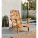 Tumbona Jardin Teka Natural - Serie Brisa
