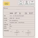 Ventilador Blanco Nogal Palas Reversibles