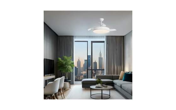 Ventilador de Techo 3 Palas Blanco 50  Serie Togot