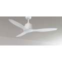 Ventilador de Techo 3 Palas Blanco acero y Abs