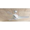 Ventilador de Techo 3 Palas Blanco Moderno con Mando