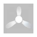 Ventilador de Techo 3 Palas Led Blanco Serie Bris