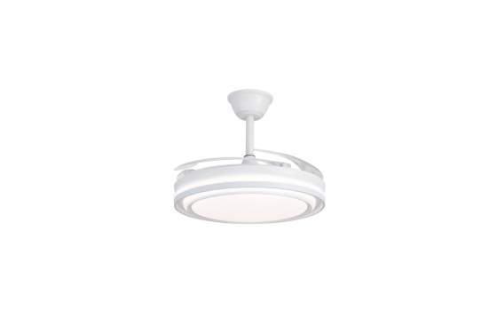 Ventilador de Techo Blanco Luz de Led Palas de 107 Korfu