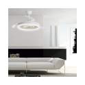 Ventilador de Techo Blanco y Gris con Aspas Retractiles Bribon